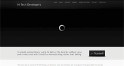 Desktop Screenshot of hitechdevelopers.com